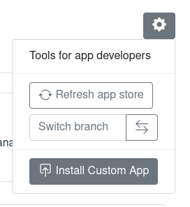 Tools for app developers